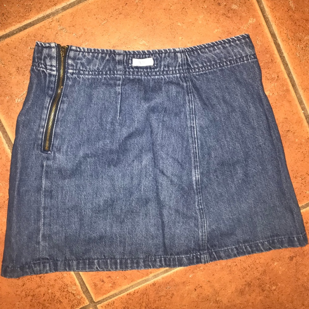 Brandy Melville jean skirt